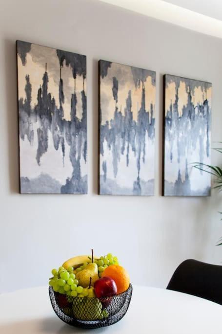 Minimal Loft Art With Sea View Over Heraklion Harbour Eksteriør billede